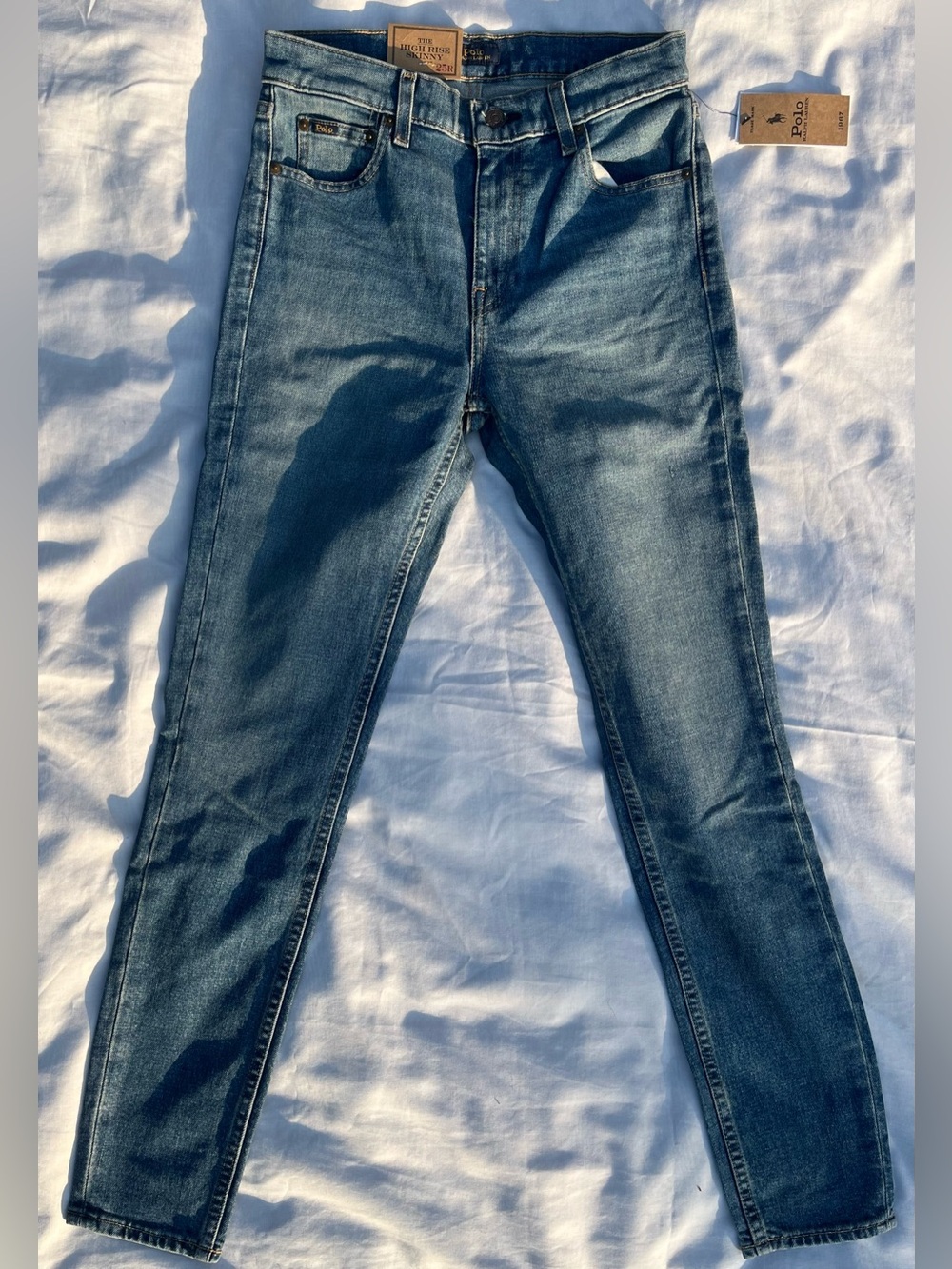 Polo Ralph Lauren High Rise Skinny Jeans, 25R
